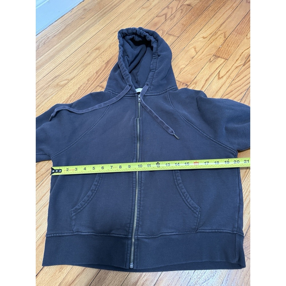 Spiritual Gangster Noir Carpe Diem Everyday Zip Hoodie in Faded Black Size Small - Picture 3 of 7